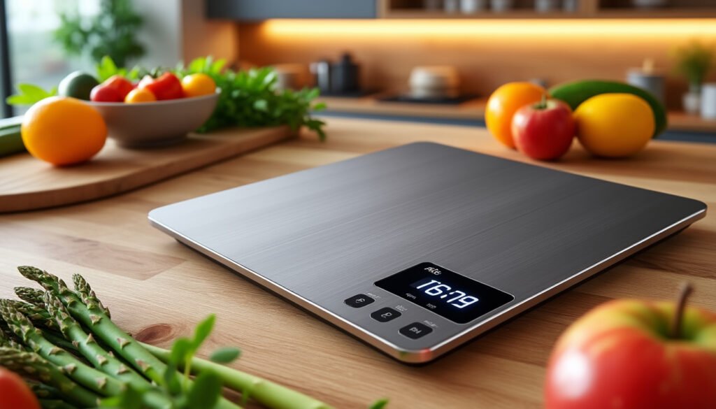 découvrez la balance de cuisine aigostar, alliant performance et design en acier inoxydable. précise et élégante, elle est l'outil indispensable pour réussir toutes vos recettes avec style.