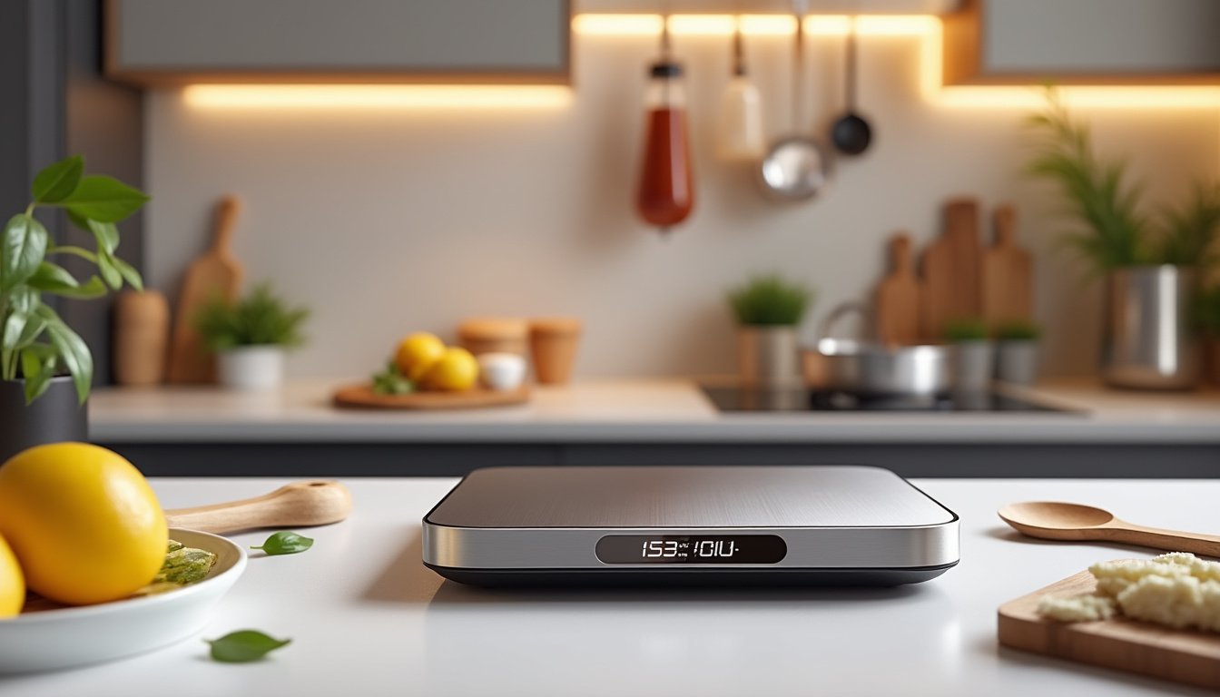 découvrez la balance de cuisine ariete, alliant précision ultra fine et design compact. idéale pour les chefs amateurs et professionnels, elle vous garantit des mesures exactes pour toutes vos recettes.