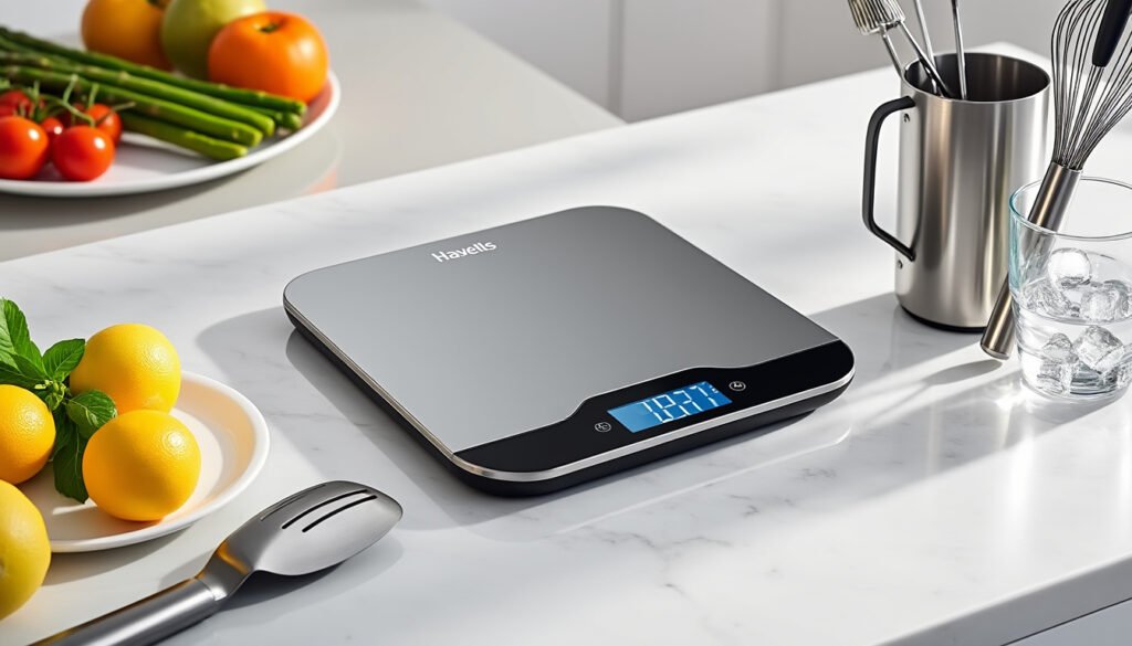 découvrez la balance de cuisine havells, alliant élégance et praticité. avec sa grande capacité, elle devient l'alliée indispensable pour vos préparations culinaires. précise et stylée, elle s'intègre parfaitement dans votre cuisine moderne.