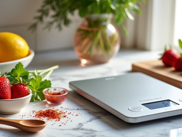 La balance de cuisine KitchenAid : élégance et précision pour vos recettes