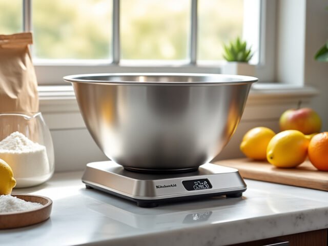 La balance de cuisine Kitchenaid : robustesse et précision au service de votre cuisine moderne