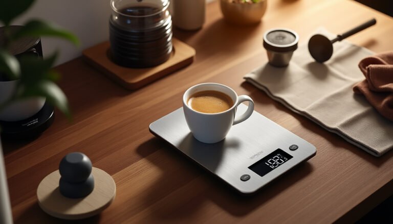 découvrez la balance de cuisine nespresso, conçue pour garantir des dosages précis de café. optimisez vos préparations et savourez un café parfaitement équilibré à chaque tasse.