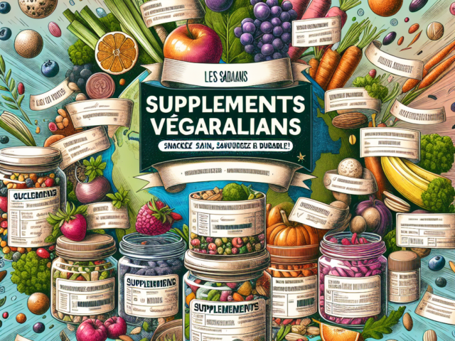 Les Suppléments Végétaliens : Snackez Sain, Savourez Durable !