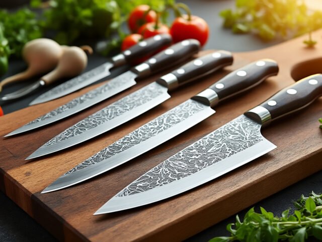Les avantages des couteaux de cuisine artisan aux designs ergonomiques et de qualité supérieure