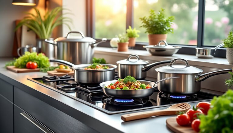 découvrez les avantages des poêles et casseroles en inox brossé de cuisinox, idéales pour une cuisson parfaite. alliant durabilité et performance, ces ustensiles de cuisine garantissent une chaleur uniforme et un nettoyage facile, pour ravir les passionnés de gastronomie.