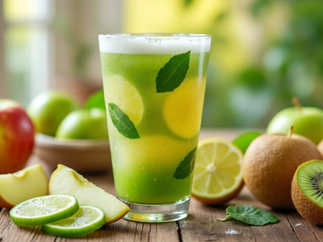 Les bienfaits du jus kiwi-pomme et citron vert pour votre santé
