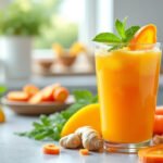 Les bienfaits du jus mangue-carotte et gingembre pour votre santé