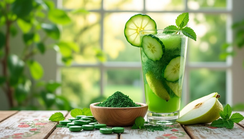découvrez comment le jus poire-concombre et la spiruline peuvent améliorer votre santé avec leurs vertus hydratantes et nutritives. profitez de leurs bienfaits pour renforcer votre système immunitaire et favoriser une meilleure digestion.