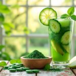 Les bienfaits du jus poire-concombre et de la spiruline pour votre santé