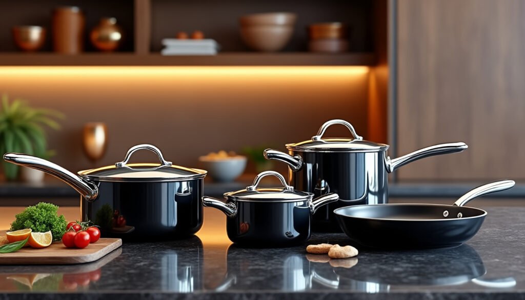 découvrez les poêles et casseroles casserole chic, alliant un design élégant à des performances exceptionnelles. transformez votre cuisine en un espace moderne tout en bénéficiant d'ustensiles de cuisson de haute qualité, idéaux pour tous vos plats.