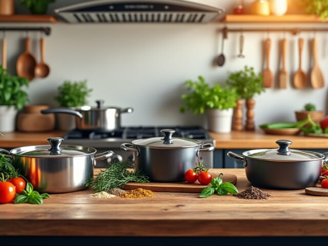 Les poêles et casseroles braising idéales pour le mijotage et la cuisson lente