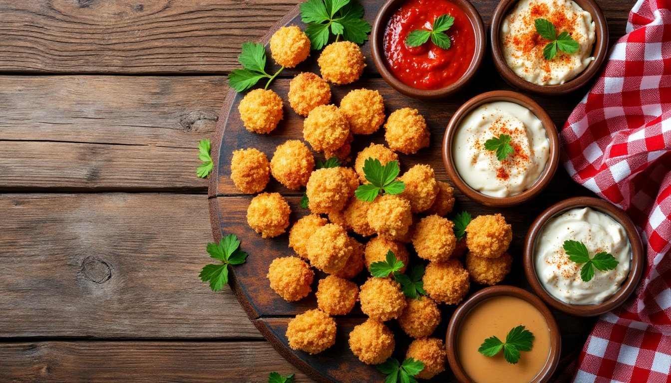 découvrez notre délicieuse recette de nuggets végétariens aux pois chiches, croustillants à l'extérieur et moelleux à l'intérieur. parfaits pour un repas sain et savoureux, ces nuggets sont une excellente alternative aux fritures classiques. convient à tous les amateurs de cuisine végétale!