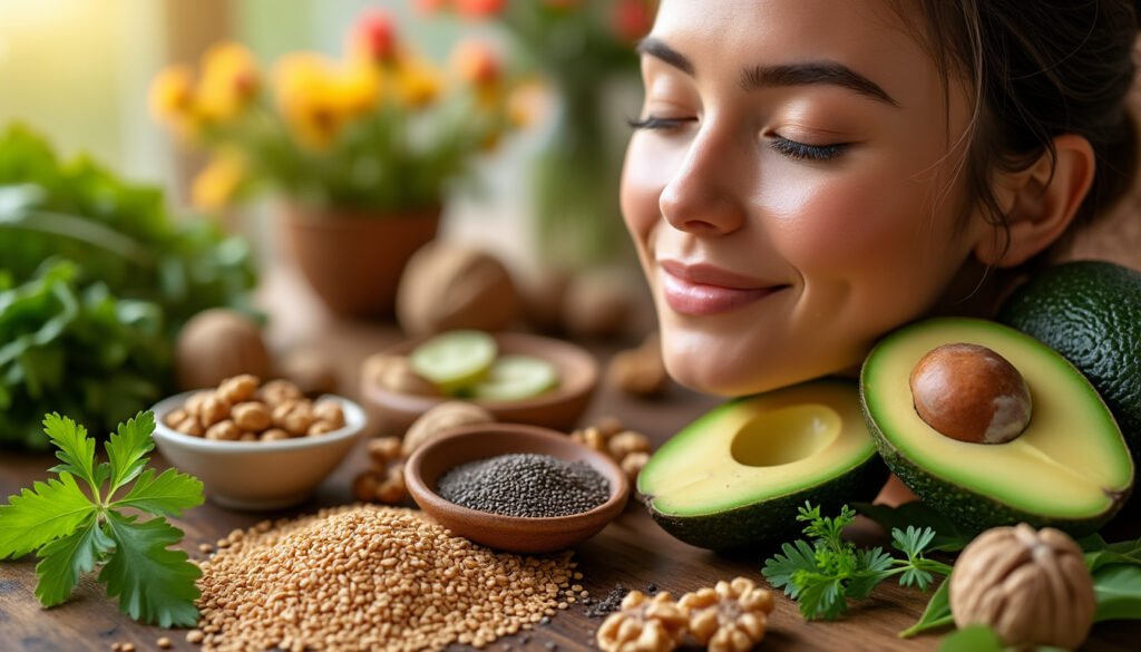 découvrez omega beauty, votre allié pour une peau éclatante grâce aux bienfaits des oméga-3 et 6 d'origine végétale. apprenez comment ces acides gras essentiels nourrissent, hydratent et protègent votre peau tout en favorisant son éclat naturel.