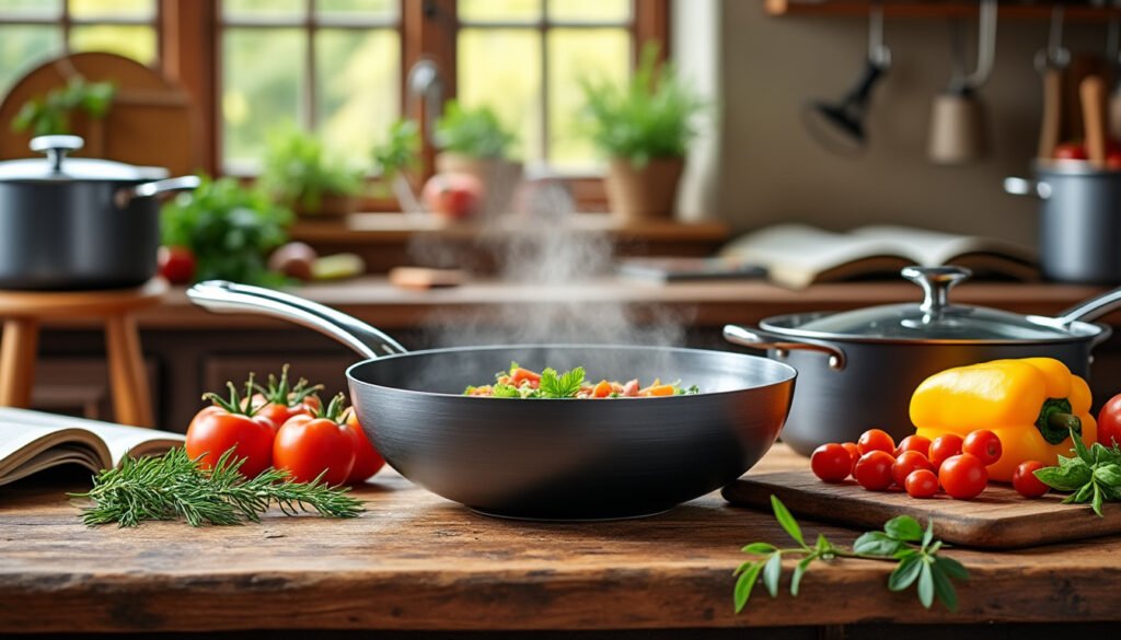 découvrez les poêles et casseroles de buyer en acier carbone, idéales pour une saisie parfaite de vos aliments. profitez d'une cuisson uniforme, d'une résistance exceptionnelle et de la tradition d'excellence française pour sublimer vos plats.