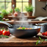 Poêles et casseroles De Buyer en acier carbone pour une saisie parfaite des aliments