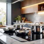 Poêles et casseroles Häfele en inox et aluminium : une répartition homogène de la chaleur