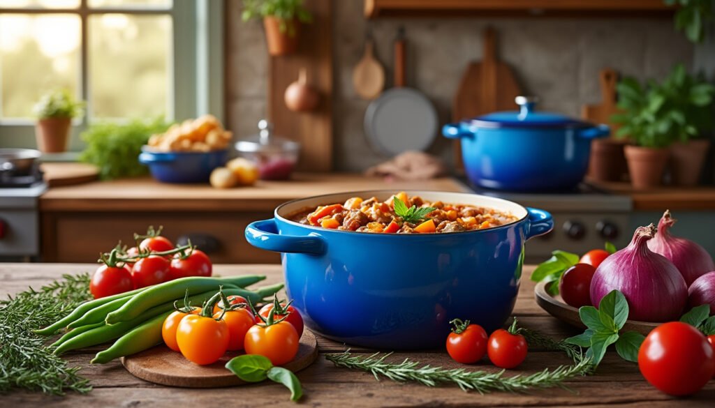 découvrez les poêles et casseroles staub, l'alliance parfaite de la tradition et de la performance. grâce à leur fonte émaillée, réalisez des plats mijotés savoureux qui raviront vos invités. offrez à vos recettes une cuisson optimale et un goût inégalé avec notre collection unique.