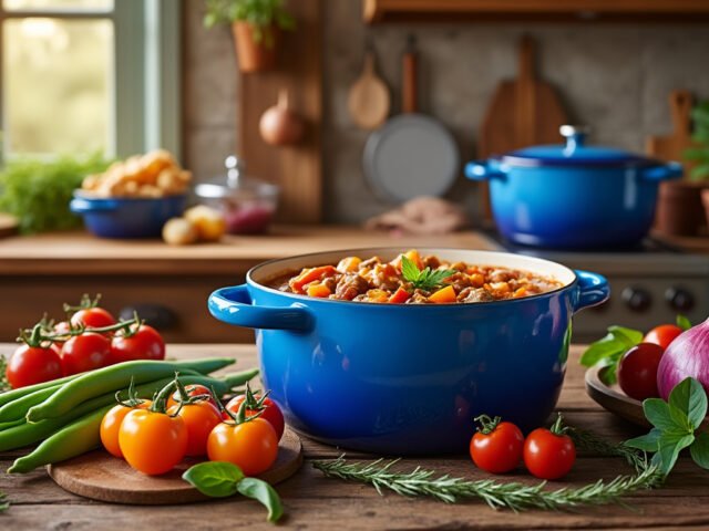 Poêles et casseroles Staub : l&rsquo;art de la cuisson en fonte émaillée pour des plats mijotés savoureux