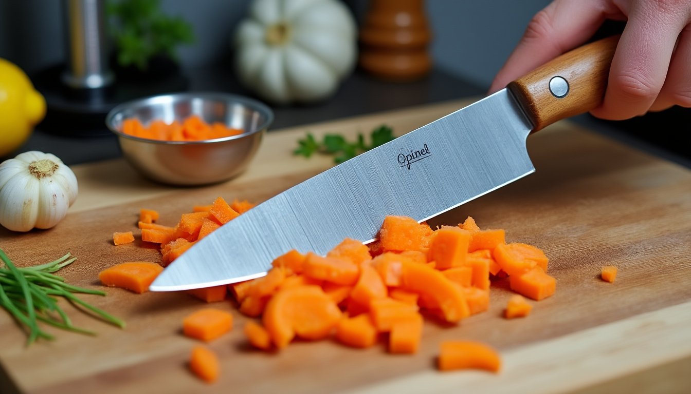 découvrez quel est le meilleur couteau opinel pour la cuisine et la découpe fine des aliments. ce guide vous présente les modèles idéaux, leurs caractéristiques et comment choisir celui qui convient le mieux à vos besoins culinaires.