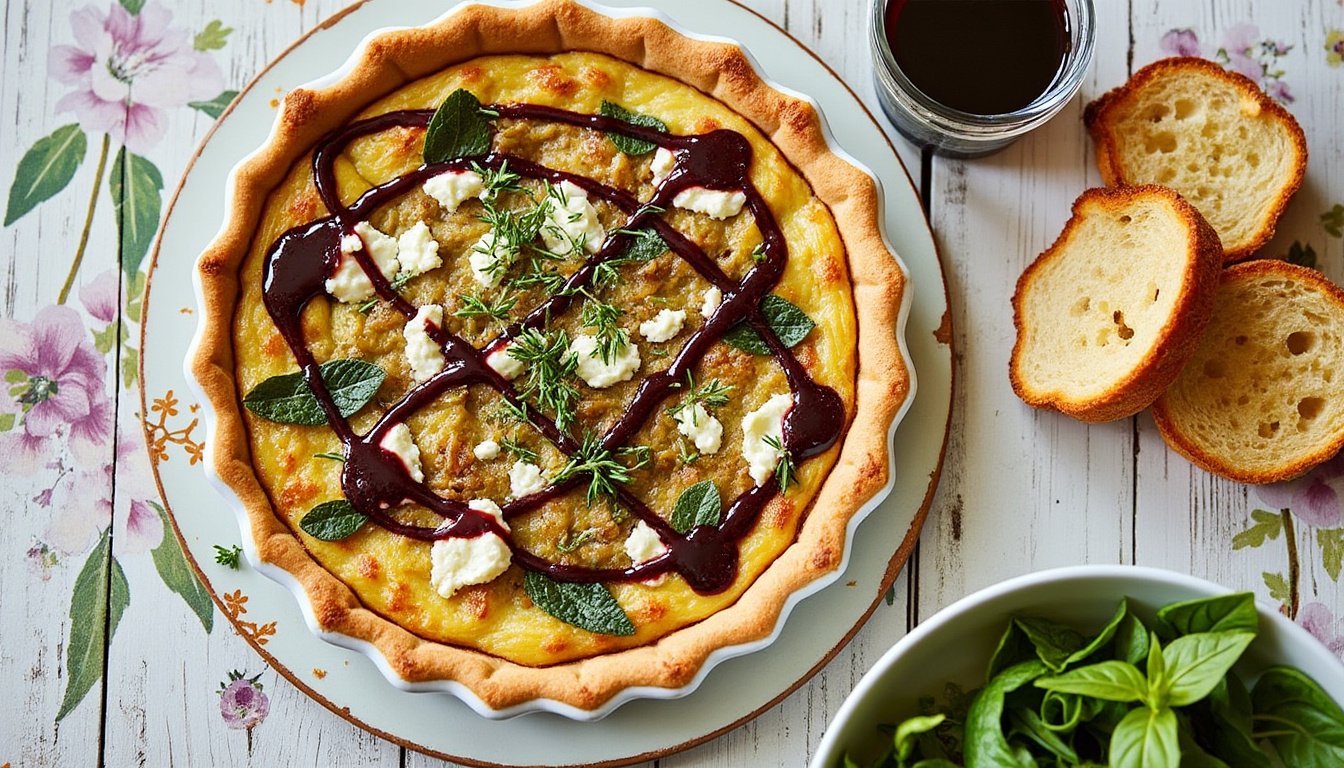 découvrez notre délicieuse recette de quiche aux poireaux et fromage de chèvre, un plat savoureux et gourmand parfait pour toutes les occasions. laissez-vous séduire par la douceur des poireaux et le caractère unique du fromage de chèvre, le tout dans une pâte croustillante. idéale pour un repas en famille ou entre amis!