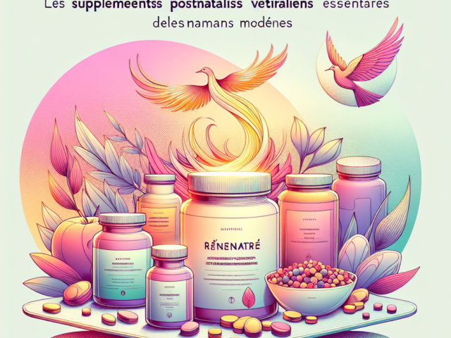Renaître en Santé : Les Suppléments Postnatals Végétaliens Essentiels pour les Mamans Modernes
