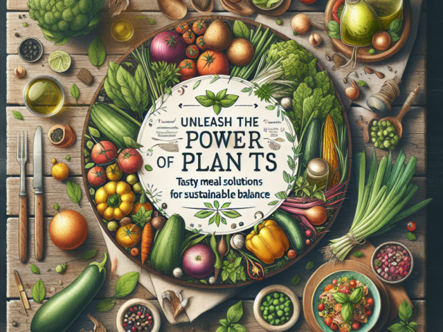 Révélez le Pouvoir des Plantes : Des Solutions de Repas Savoureuses pour un Équilibre Durable