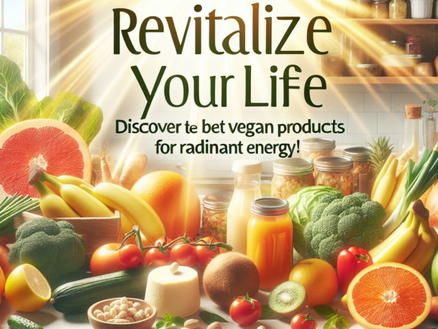 Revitalisez Votre Vie : Découvrez les Meilleurs Produits Végétaliens pour une Énergie Éclatante!