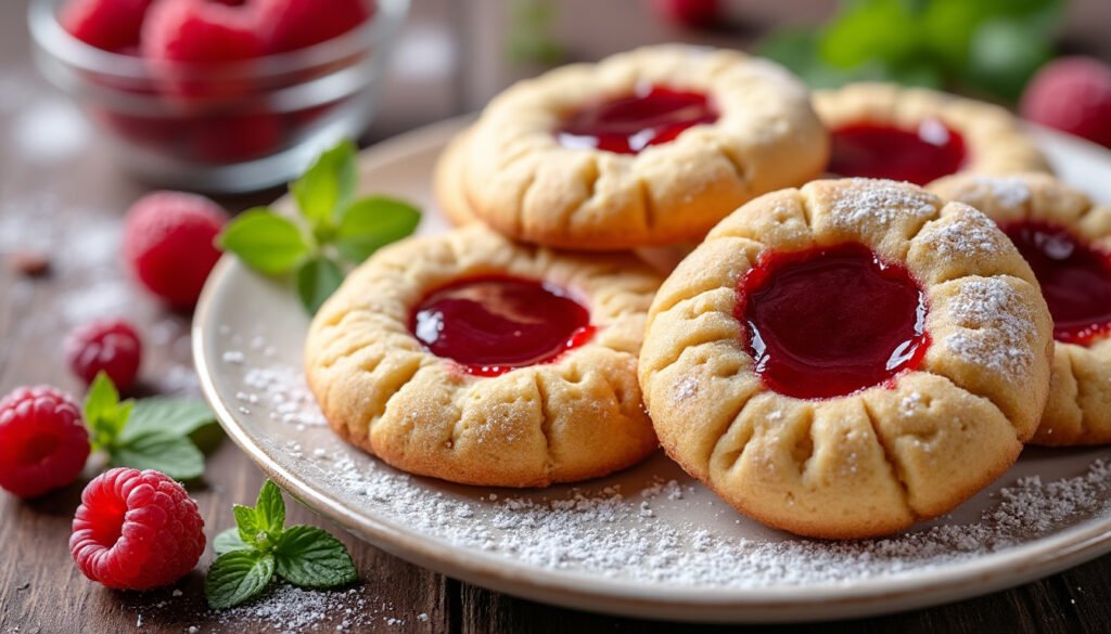 découvrez nos délicieux sablés à la confiture de framboise, une gourmandise alliant croustillant et fondant. parfait pour accompagner votre thé ou café, ces biscuits sucrés raviront les papilles des petits et grands. idéaux pour une pause sucrée ou un dessert, laissez-vous tenter par cette recette facile et savoureuse.