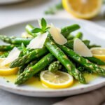 Salade d’asperges, parmesan et citron