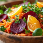 Salade de carottes, betteraves et orange