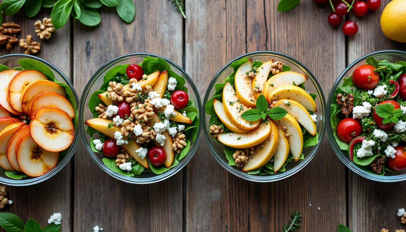 découvrez notre délicieuse salade de mâche agrémentée de poires juteuses et de noix caramélisées. une combinaison parfaite de saveurs sucrées et salées qui ravira vos papilles à chaque bouchée. idéale en entrée ou en plat léger, cette recette met en valeur des ingrédients frais et de saison pour une expérience culinaire inoubliable.