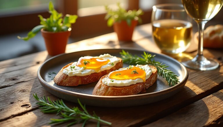 découvrez une délicieuse recette de tartines au chèvre frais et miel, alliant douceur et goût pour une entrée ou un apéritif raffiné. parfaites pour épater vos invités, ces tartines faciles à préparer raviront les papilles de vos convives!