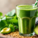 Tout savoir sur le smoothie avocat-épinard et graines de lin