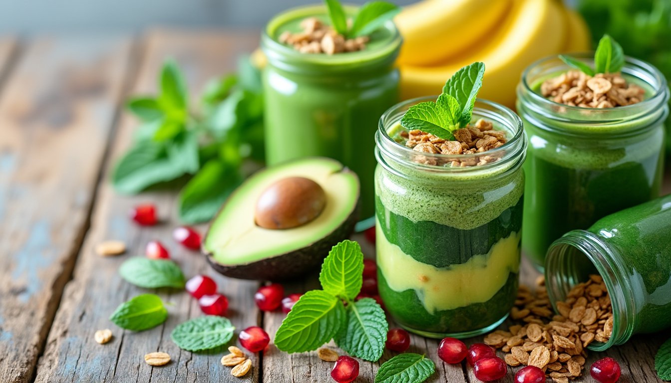 découvrez les bienfaits du smoothie avocat-épinard et graines de lin, une boisson nutritive idéale pour booster votre santé. apprenez à préparer cette recette délicieuse, ses avantages nutritionnels, et comment intégrer ces ingrédients puissants dans votre alimentation quotidienne.