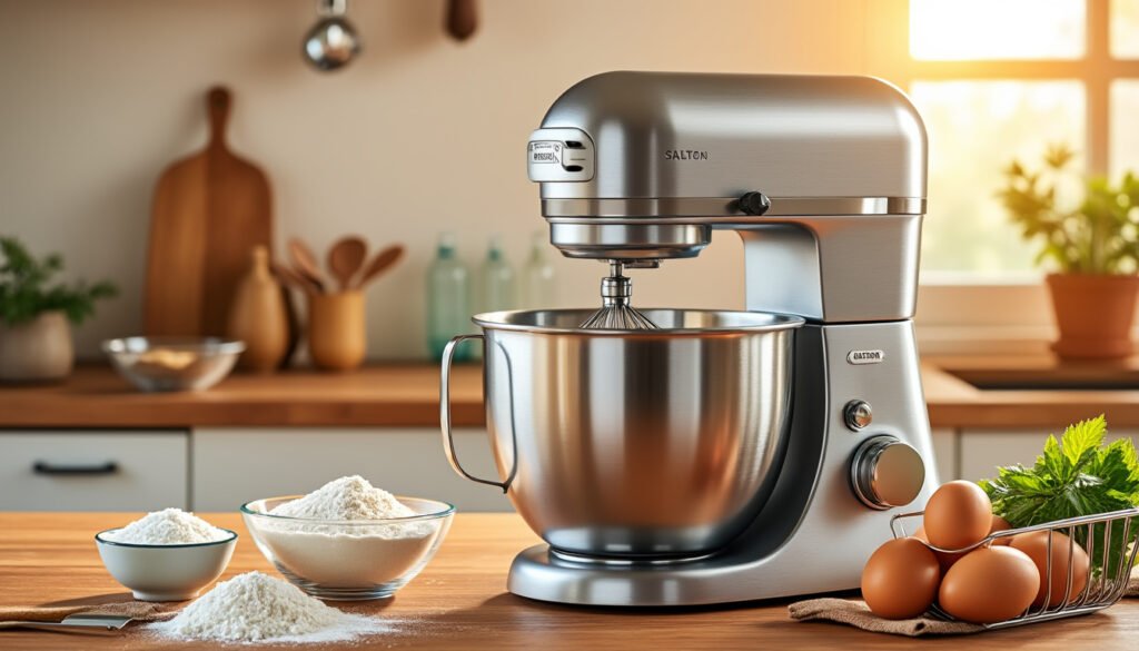 découvrez le batteur électrique salton, votre allié idéal pour réaliser des mélanges parfaits et homogènes. avec sa puissance et ses fonctionnalités innovantes, cet indispensable de la cuisine simplifie la préparation de vos recettes favorites, des gâteaux aux sauces. obtenez des résultats professionnels à la maison !