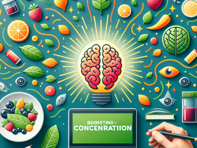 Boostez Votre Concentration : Découvrez le Supplément Végétarien Qui Change Tout !