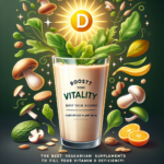 Boostez Votre Vitalité : Les Meilleurs Compléments Végétariens Pour Combler Votre Manque de Vitamine D !