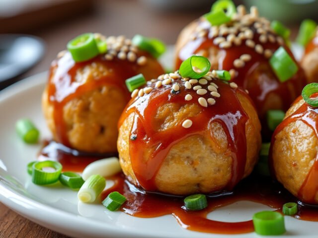 Boulettes de tofu sauce teriyaki
