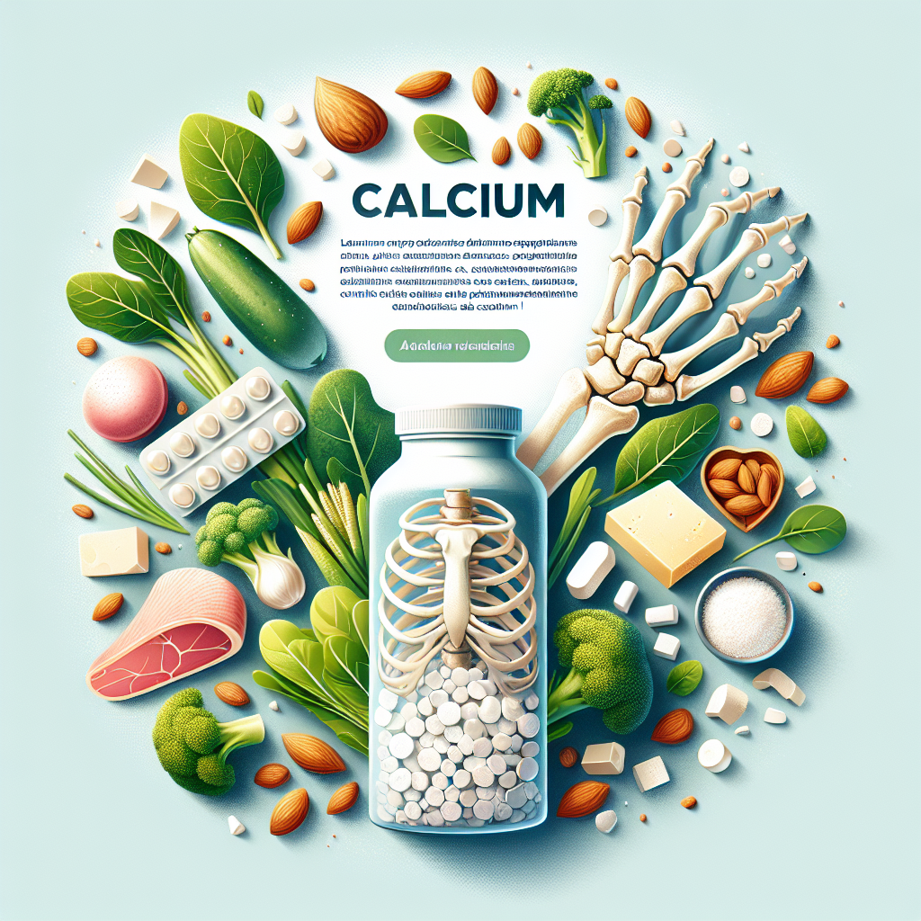 complément alimentaire végétarien pour combler le manque de calcium