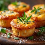 Cannelés salés aux herbes et parmesan