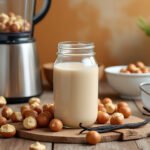 Comment préparer du lait de noisette maison à la vanille
