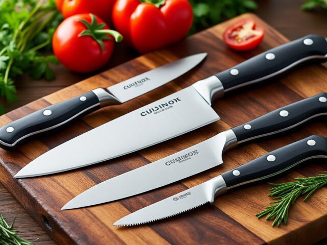 Couteaux de cuisine Cuisinox : l&rsquo;élégance et la fonctionnalité en acier inoxydable