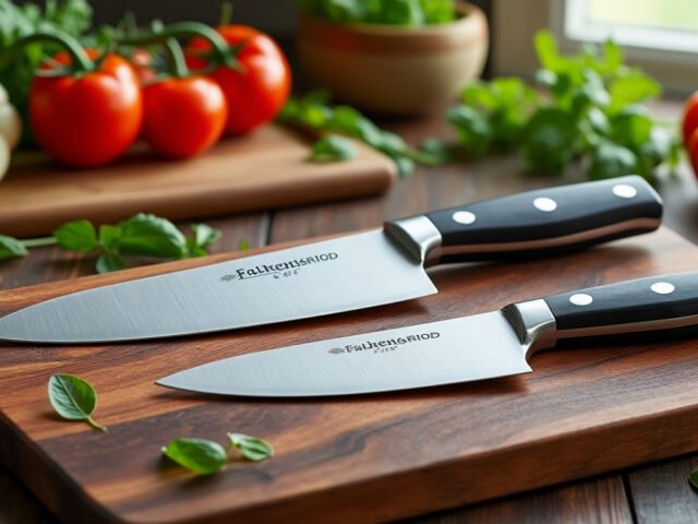 Couteaux de cuisine FalkenRied : l&rsquo;acier forgé pour une découpe parfaite