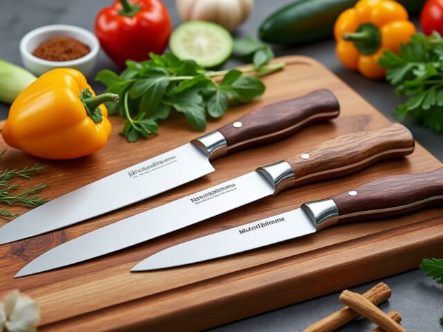 Couteaux de cuisine Kochblume : performances et design au service de la cuisine