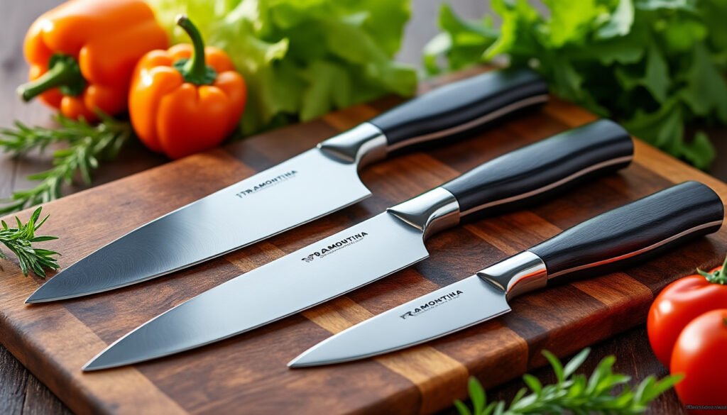 découvrez les couteaux de cuisine tramontina, alliant design ergonomique et acier inoxydable de haute qualité. profitez d'un confort d'utilisation exceptionnel et d'une performance optimale pour préparer vos plats avec précision.