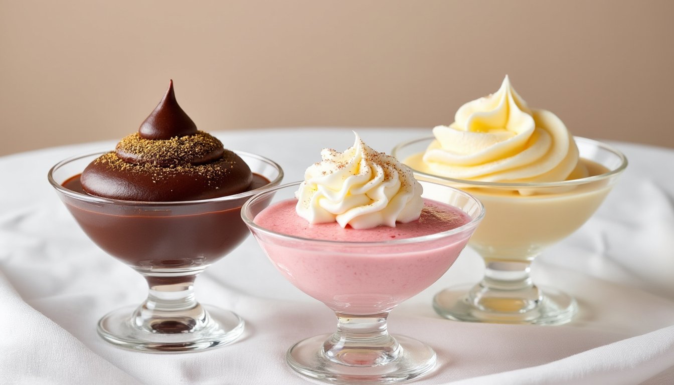 découvrez notre sélection de crèmes et mousses délicieuses, parfaites pour sublimer vos desserts et ravir vos papilles. des recettes gourmandes et innovantes pour allier douceur et légèreté.