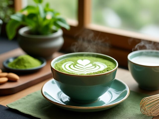Découverte du thé matcha au lait végétal : bienfaits et recettes