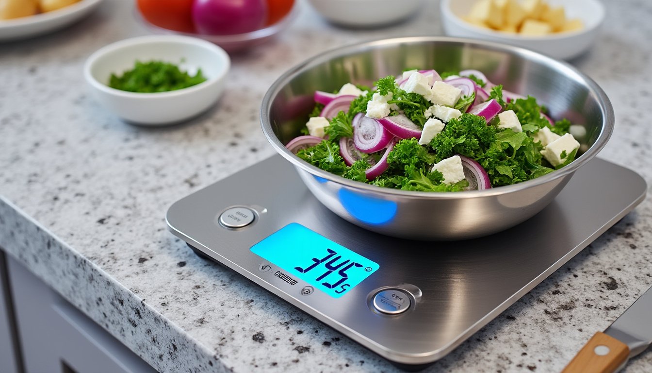 découvrez la précision de la balance de cuisine lacor, alliant technologie numérique et fonction tare pour des recettes parfaitement équilibrées. réalisez facilement des plats savoureux avec un outil de cuisine essentiel qui vous garantit des résultats irréprochables.
