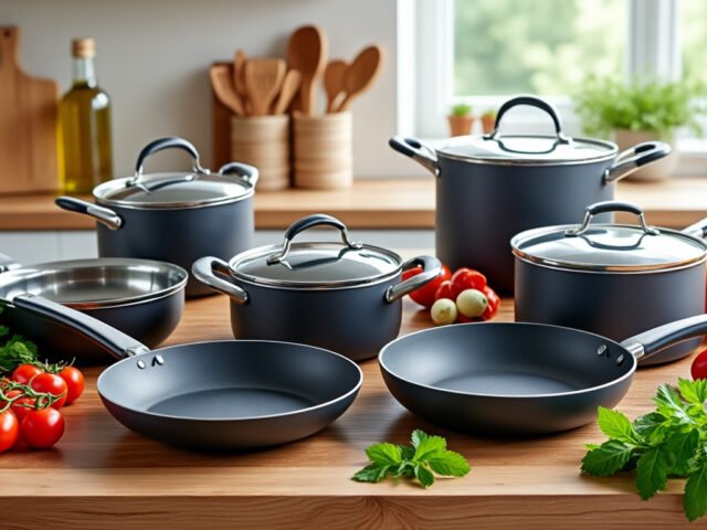 Découvrez les avantages des poêles et casseroles Huisman avec revêtement antiadhésif et poignée ergonomique