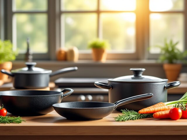 Découvrez les poêles et casseroles Misono : l&rsquo;alliance parfaite de la fonte et de l&rsquo;antiadhésif durable